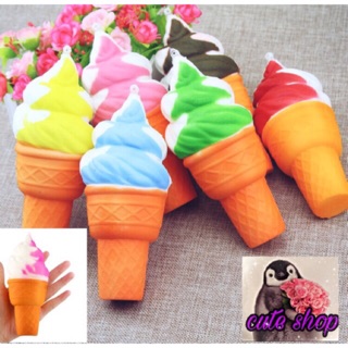 squishy kem ốc quế to 17cm