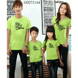 Set 4 áo gia đình giá rẻ