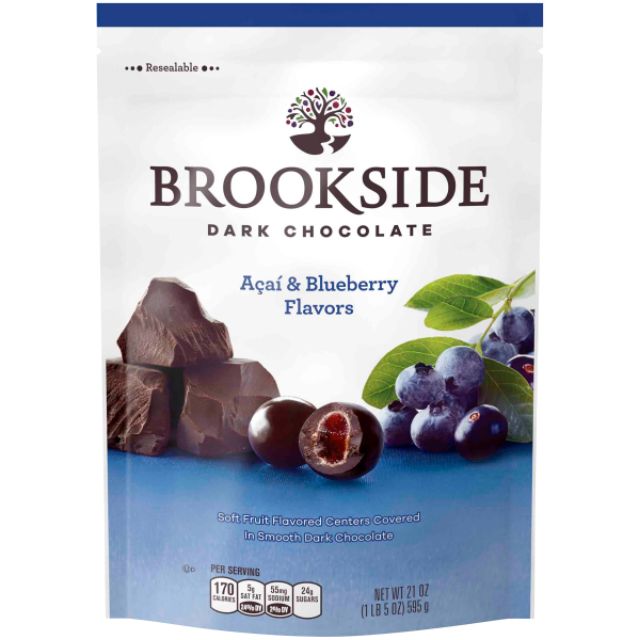 Kẹo chocolate Brookside nhân việt quất