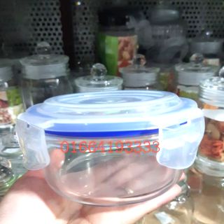 Hộp thủy tinh đựng thực phẩm tròn