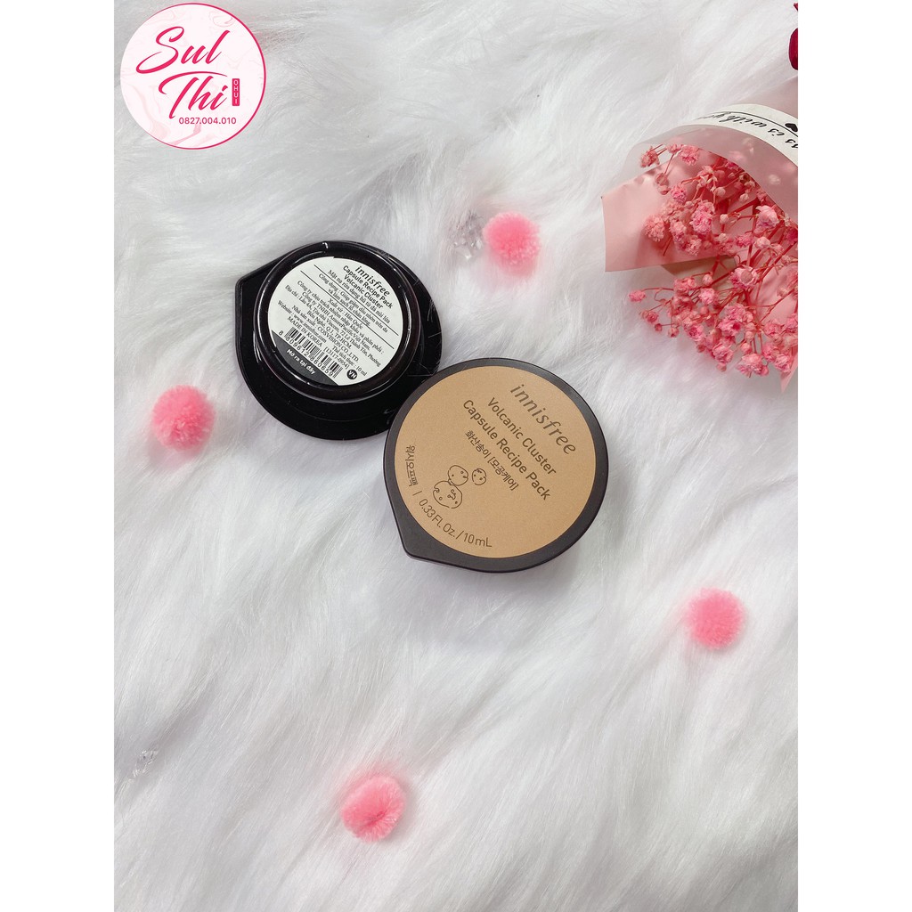 Mặt nạ rửa Wash off Capsule recipe pack Innisree dạng hủ 10ml
