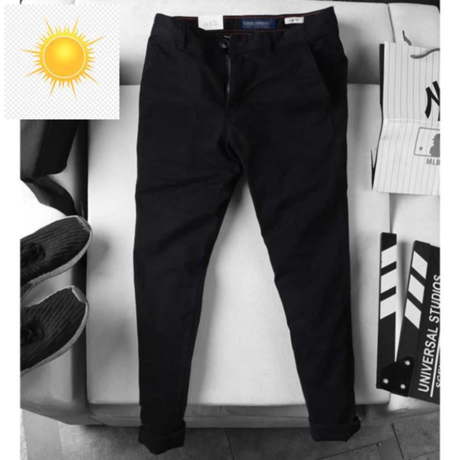 ✊ Quần Kaki Nam Slimfit Hàn Quốc Veratino Cao Cấp - Full màu: Xanh rêu, đen, nâu, xám chất co giãn, dáng công sở. ✊
