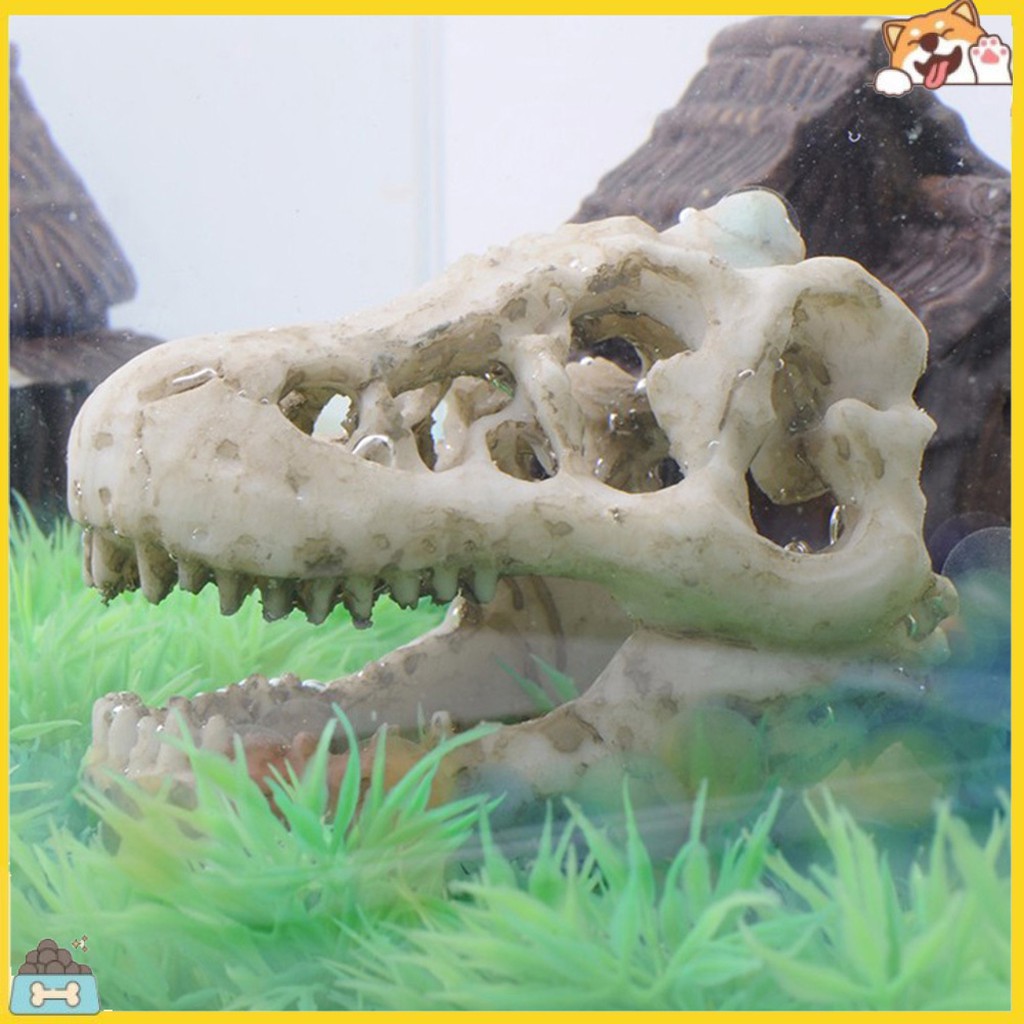 Mô hình hàng khủng long bằng nhựa trang trí bể cá