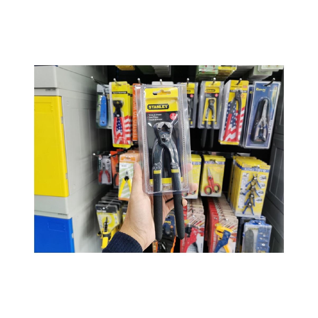 Kìm càng cua Stanley 84-281 20cm (Đen)