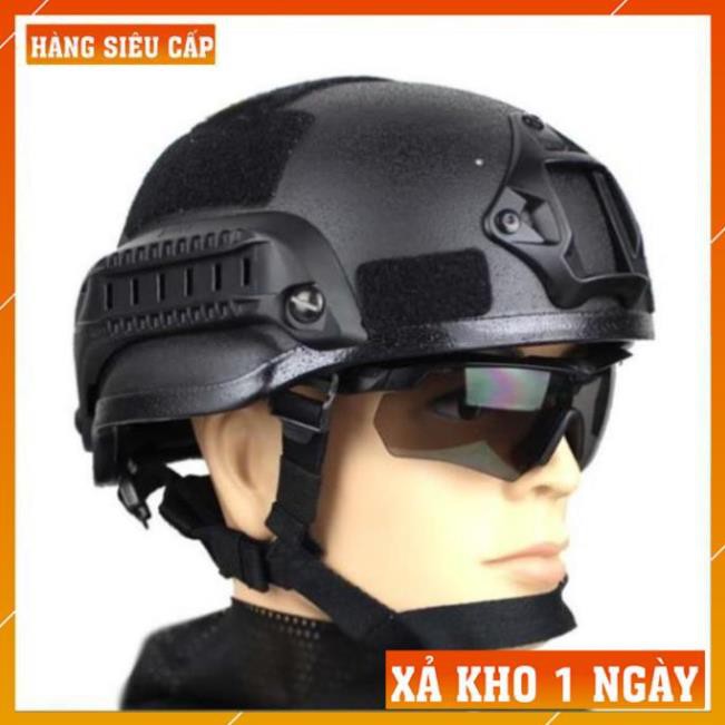 [FreeShip – Xả Kho 1 Ngày] Mũ Bảo Hiểm Lính Mỹ - Nón Bảo Hiểm Lính Mỹ Phượt Thể Thao Nửa Đầu