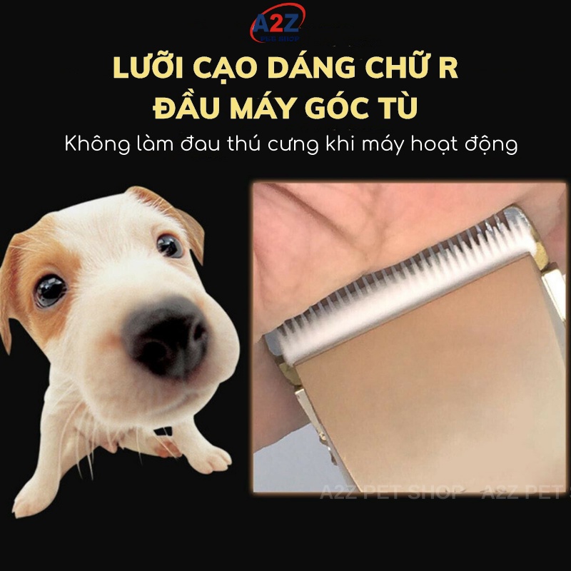 Tông Đơ Cạo Lông Chó Mèo CHAOER, Máy Cạo Lông Chó Mèo Nhập Khẩu Cao Cấp