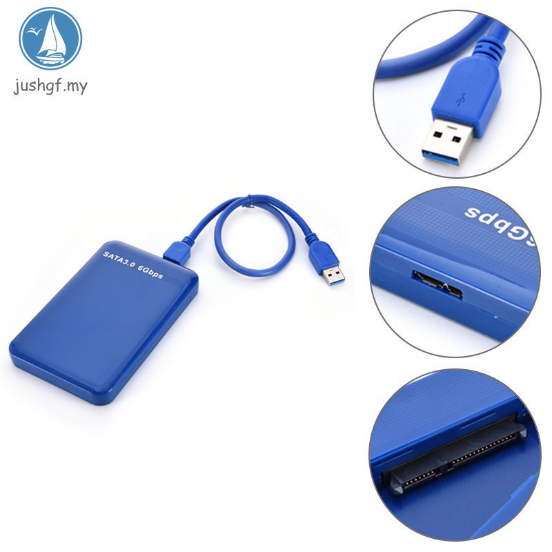Hộp Đựng Ổ Cứng Ngoài 2.5 Inch Usb 3.0 Sata 3tb 6gbps Hdd Ssd Ốp | BigBuy360 - bigbuy360.vn