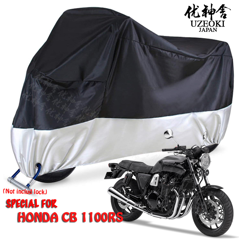 UZEOKI HONDA CB 1100RS  Motorcyle Cover Motorbike CoverNắp đậy xe máy Nắp đậy xe máy Nắp che xe máy Xe máy chống thấm nước che mưa che moto Selimut Động cơ Mưa Chống thấm Bụi Bụi UV Vỏ bảo vệ động cơ Sarung Motor