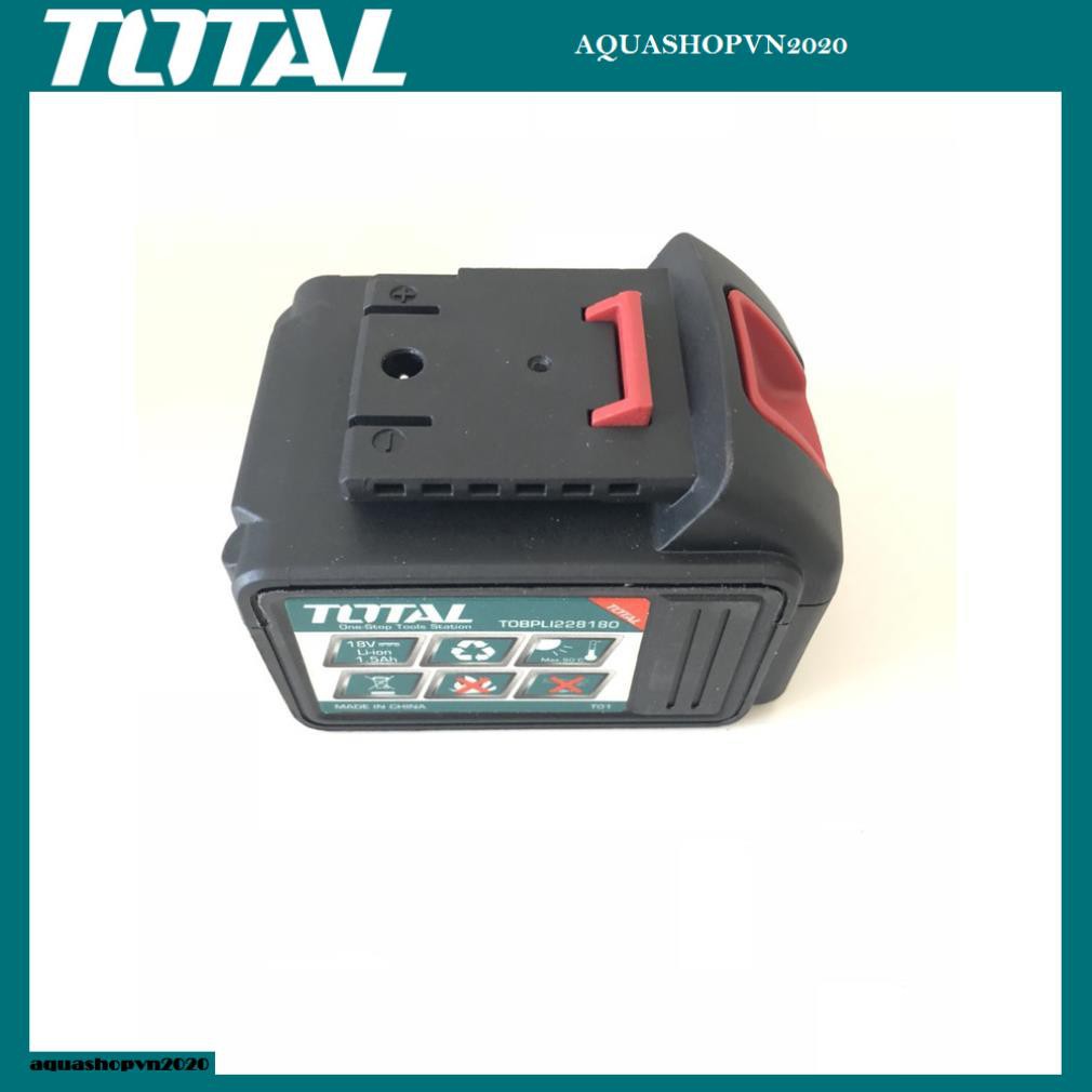 18V PIN LI-ON TOTAL TOBPLI228180 PHÙ HỢP MÁY KHOAN TDLI228180