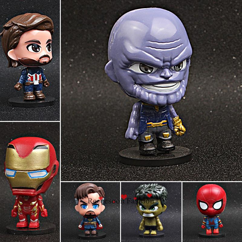 6 mô hình siêu nhân Avengers 4 chân thật