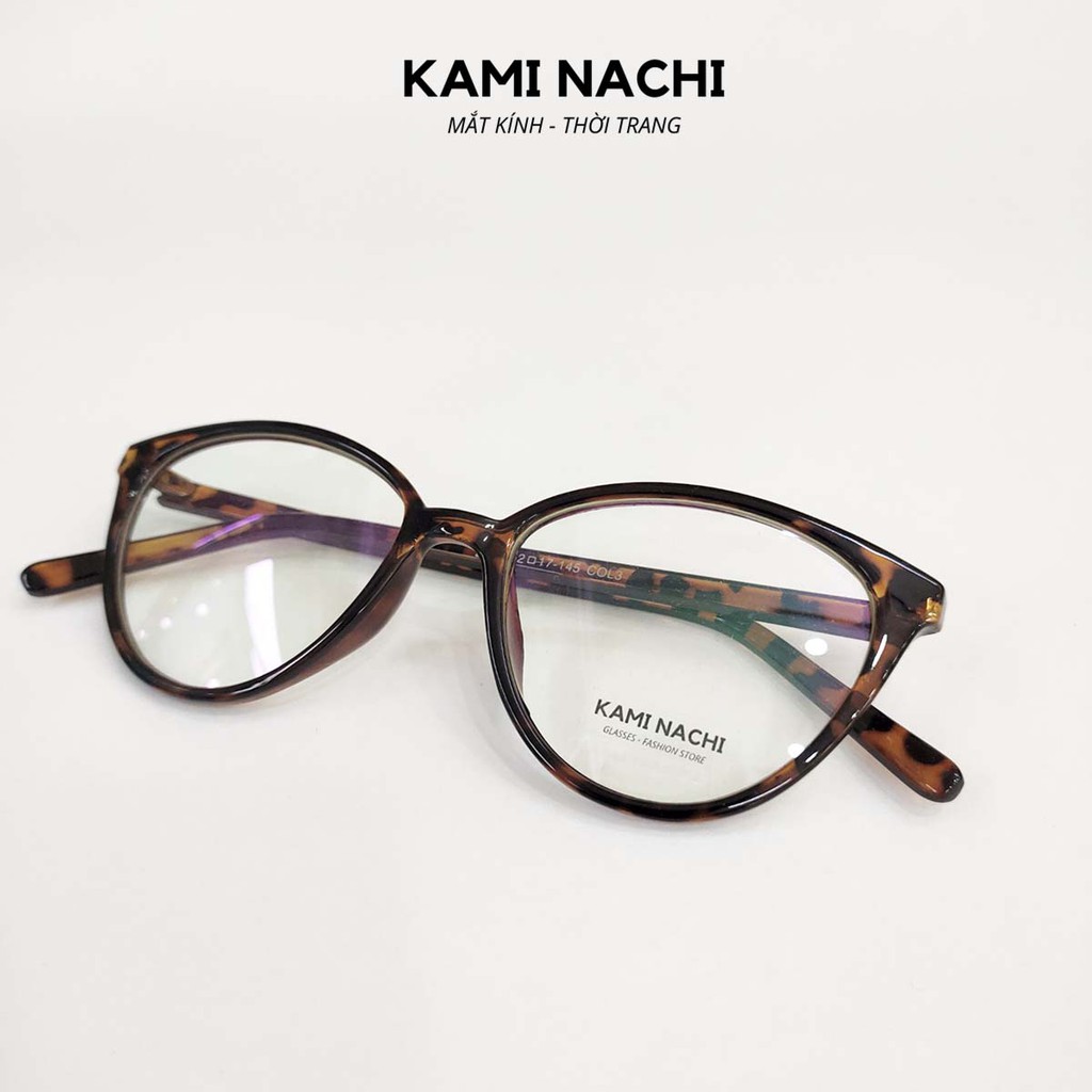 Gọng kính thời trang nữ KAMI NACHI dáng mắt mèo phong cách sang chảnh 2360 [CÓ THỂ LẮP TRÒNG CẬN] | BigBuy360 - bigbuy360.vn