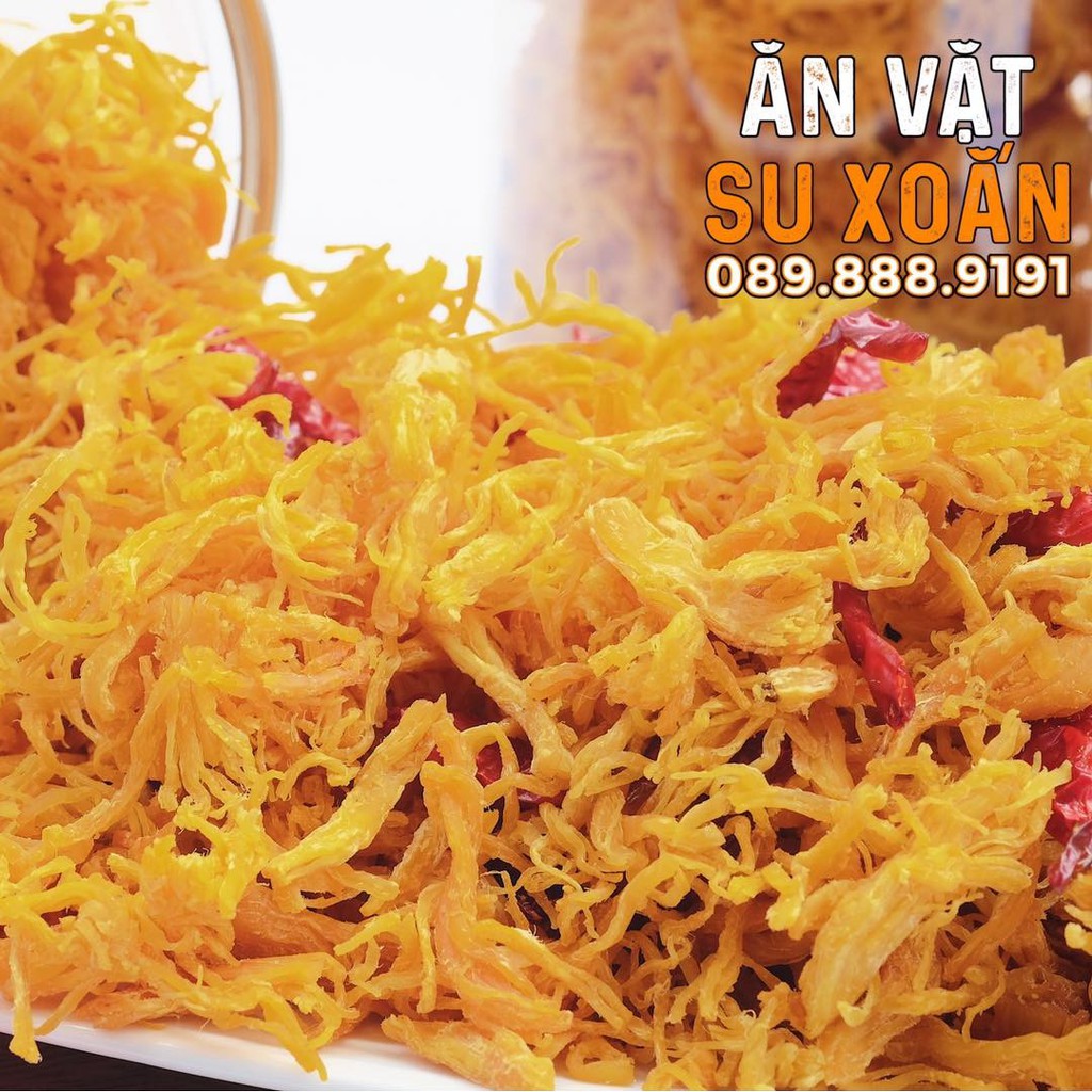 Khô gà ba vị loại 1 siêu ngon Ăn Vặt Su Xoắn | BigBuy360 - bigbuy360.vn