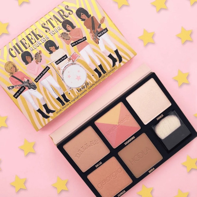 Benefit - Bảng Phấn Má, Highlight, Bronzer Benefit - Cheek Stars Reunion Tour Palette