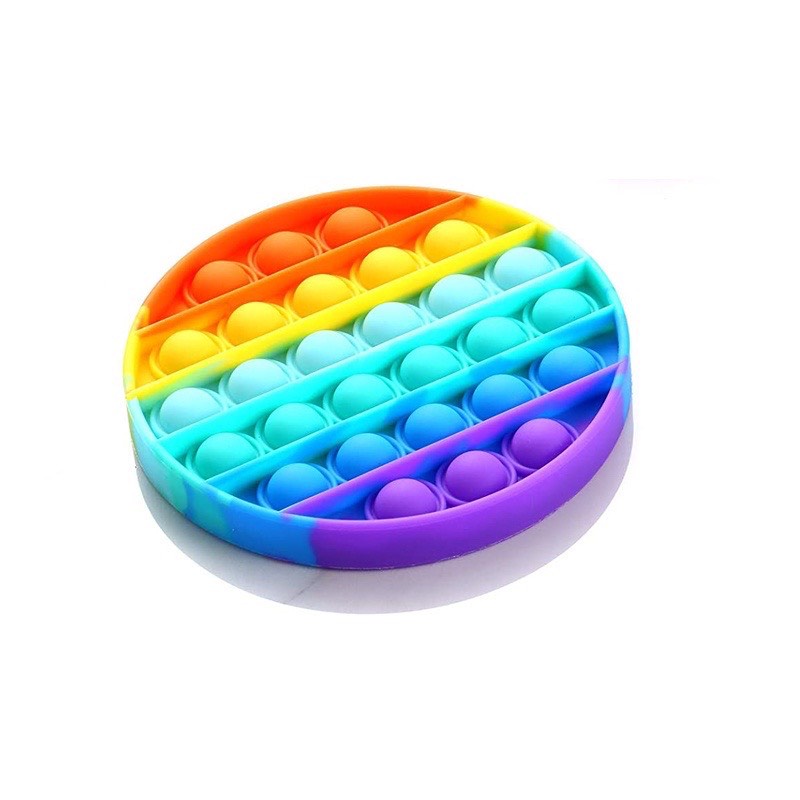 Đồ Chơi Bóp Tay Xả Stress Nhiều Màu Sắc Độc Đáo 2021- Pop It Fidget Toys 2021 - có sẵn kkbgx