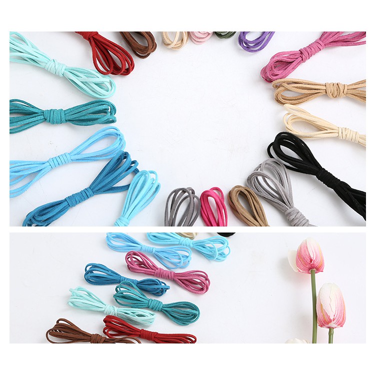 Dây da nhung kiểu dáng hàn quốc kích thước 2.7mm cuộn 5m