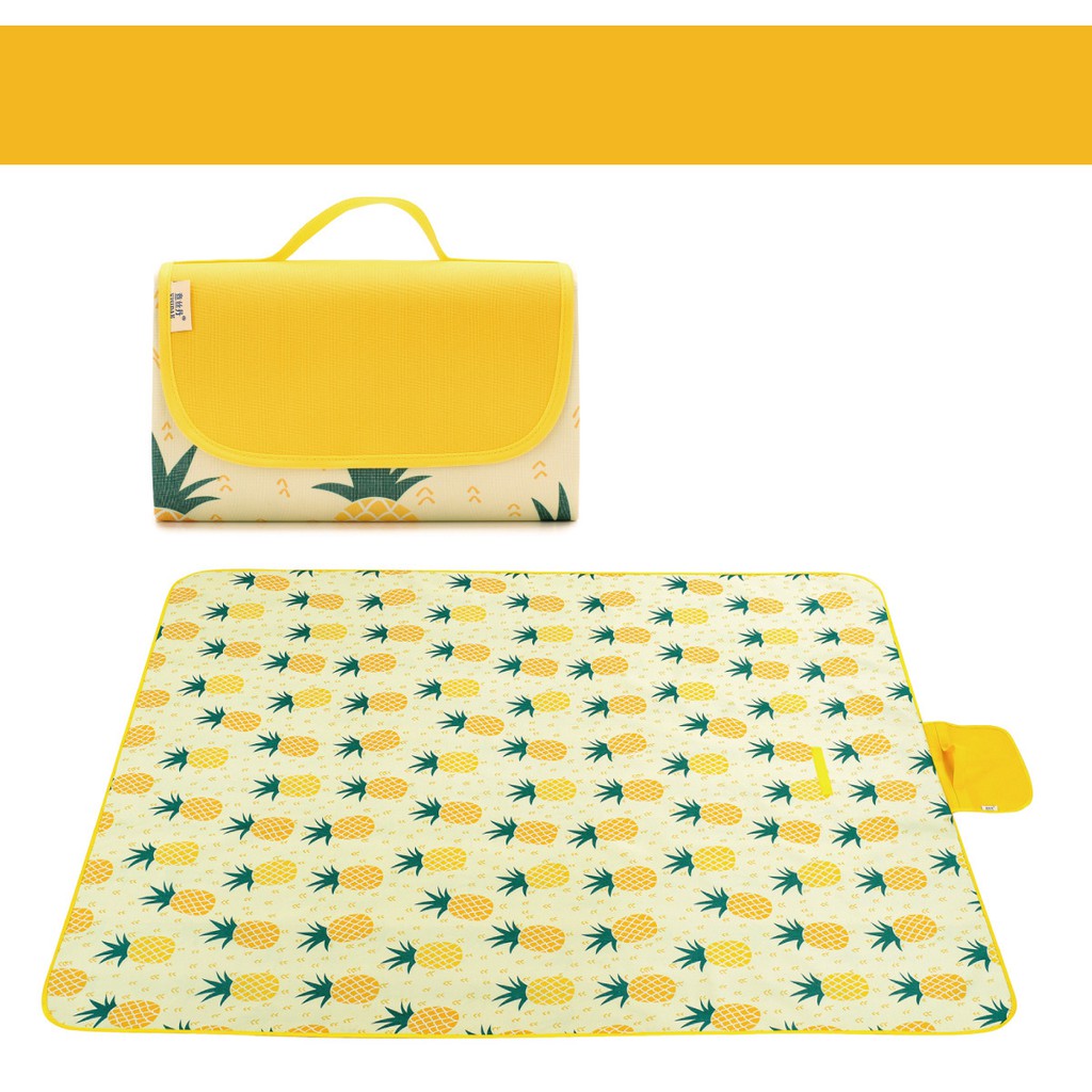 Thảm du lịch dã ngoại gấp gọn chống thấm nước , du lịch đi biển, bạt trải picnic [Chọn Màu Ngẫu Nhiên]-[CHÍNH HÃNG]