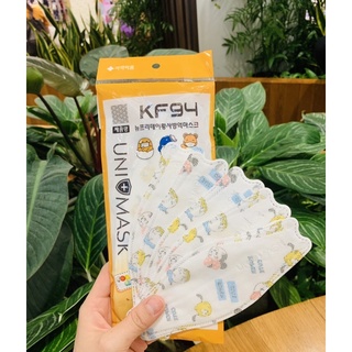 Khẩu trang KF94 Unimask trẻ em