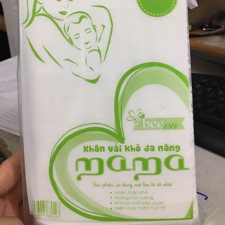 Khăn vải khô đa năng ma ma túi  300 tờ combo 5 túi