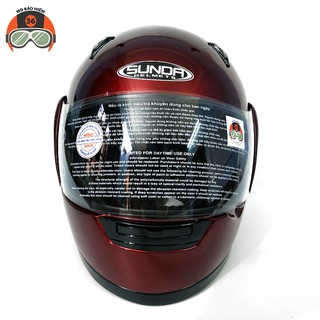 Mũ bảo hiểm fullface SUNDA 803