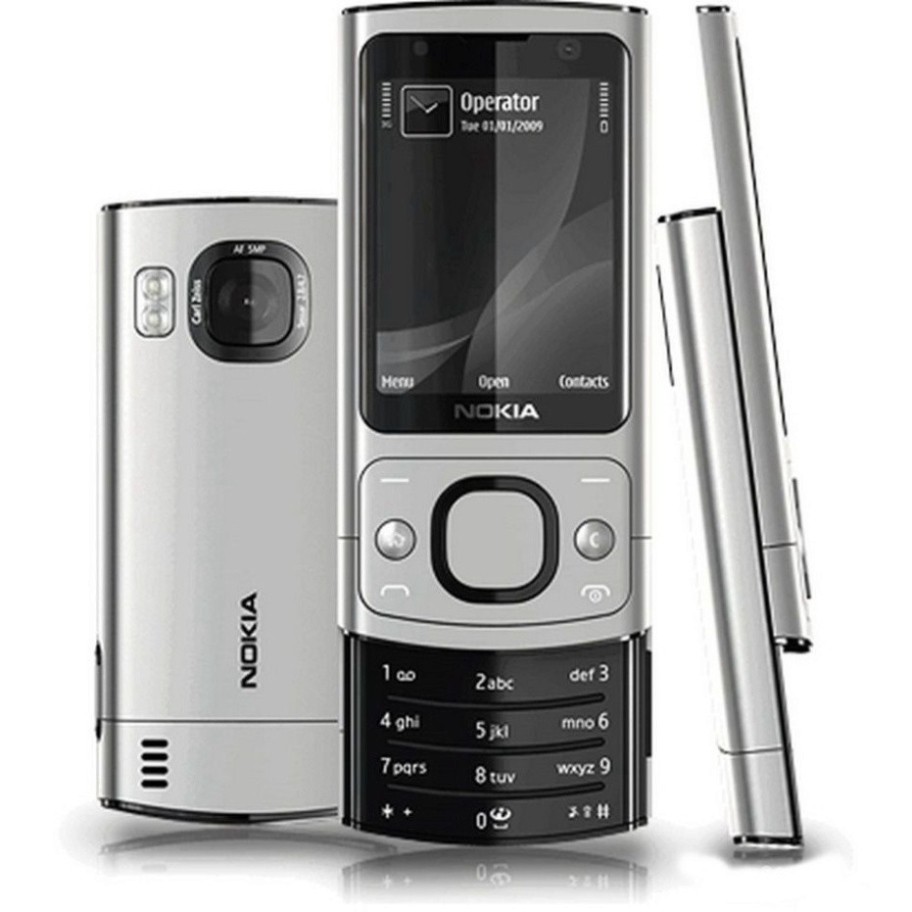 SALE NGHỈ LỄ Điện Thoại Nokia 6700S Nắp Trượt Chính Hãng Mỏng Vỏ Nhôm Nhẹ SALE NGHỈ LỄ