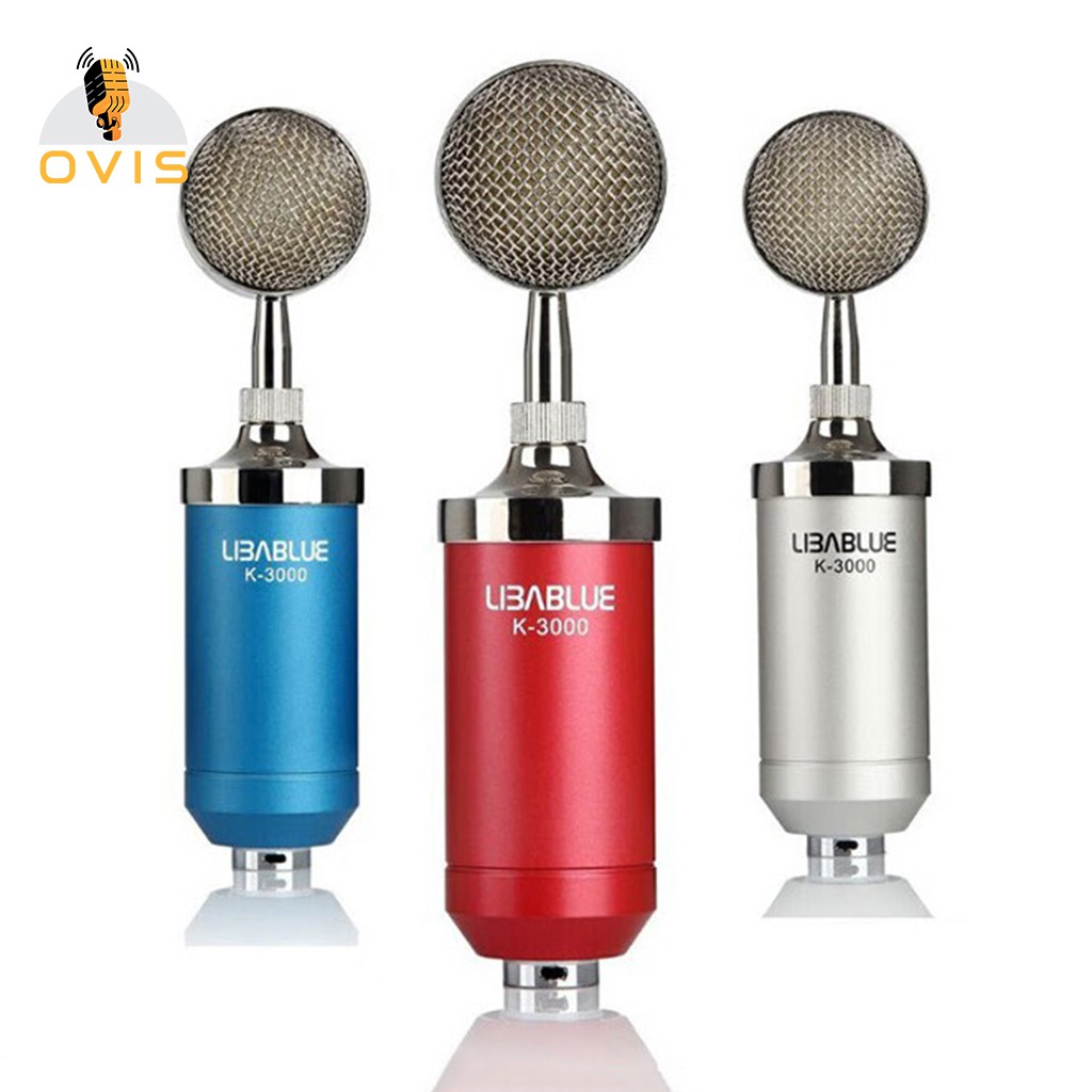 Micro Thu Âm Libablue K-3000 Cho Máy Tính, Phù Hợp Với Nhiều Thiết Bị