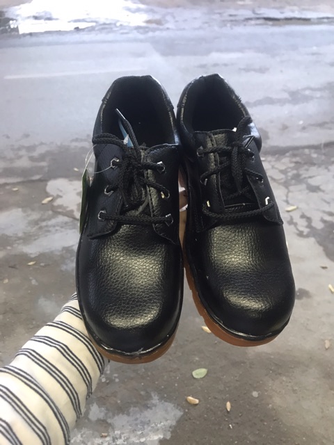 Giày bảo hộ lao động đế kếp cao cấp mũi thép gót thép