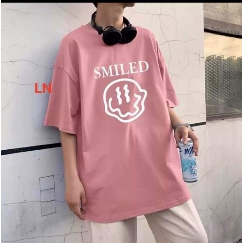 Áo phông mặt nhăn to SMILED LN11