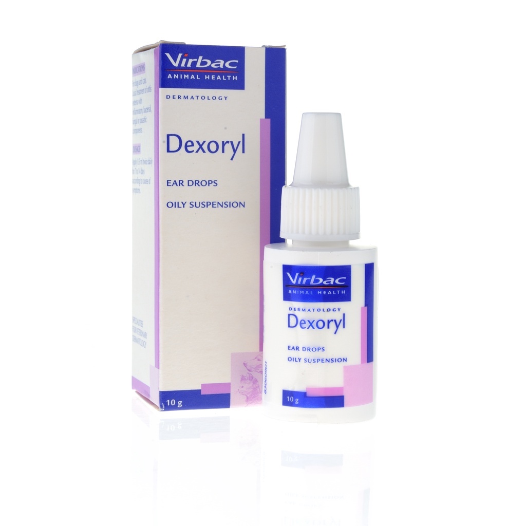 Thuốc Nhỏ Tai Cho Chó Mèo Dexoryl Dung Dịch Chữa Trị Viêm Tai  Rận Rửa Vệ Sinh Cho Mèo 10gr