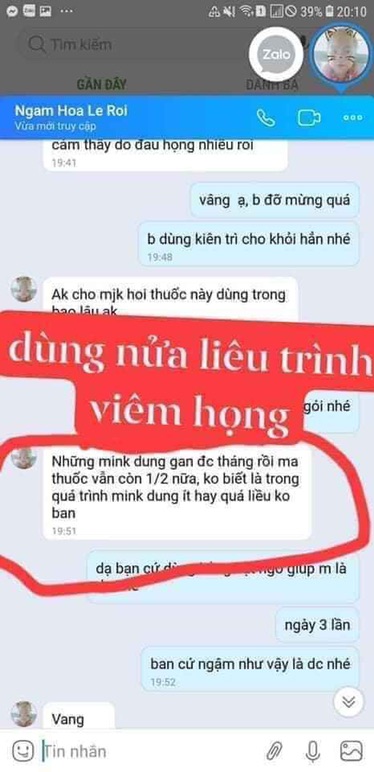 Bột Ngậm Thảo Dược Chữa Ho Viêm Họng Hạt Amidan