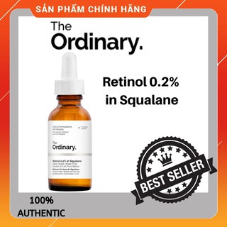 Serum The Ordinary Retinol 0.2% in Squalane Cải Thiện Mụn,Lão Hóa
