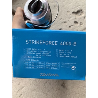 Máy câu cá Daiwa Strikeforce size 4000-B