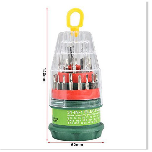Bộ tua vít 31 đầu đa năng kèm hộp đựng tiện dụng cao cấp Điện Gia Dụng Bảo Minh - Điện Gia Dụng Bảo Minh