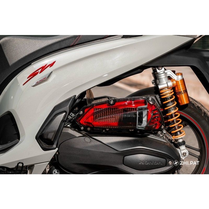 Nắp Pô E + Lọc Gió Thép SH350i 2022 Chính Hãng ZHIPAT