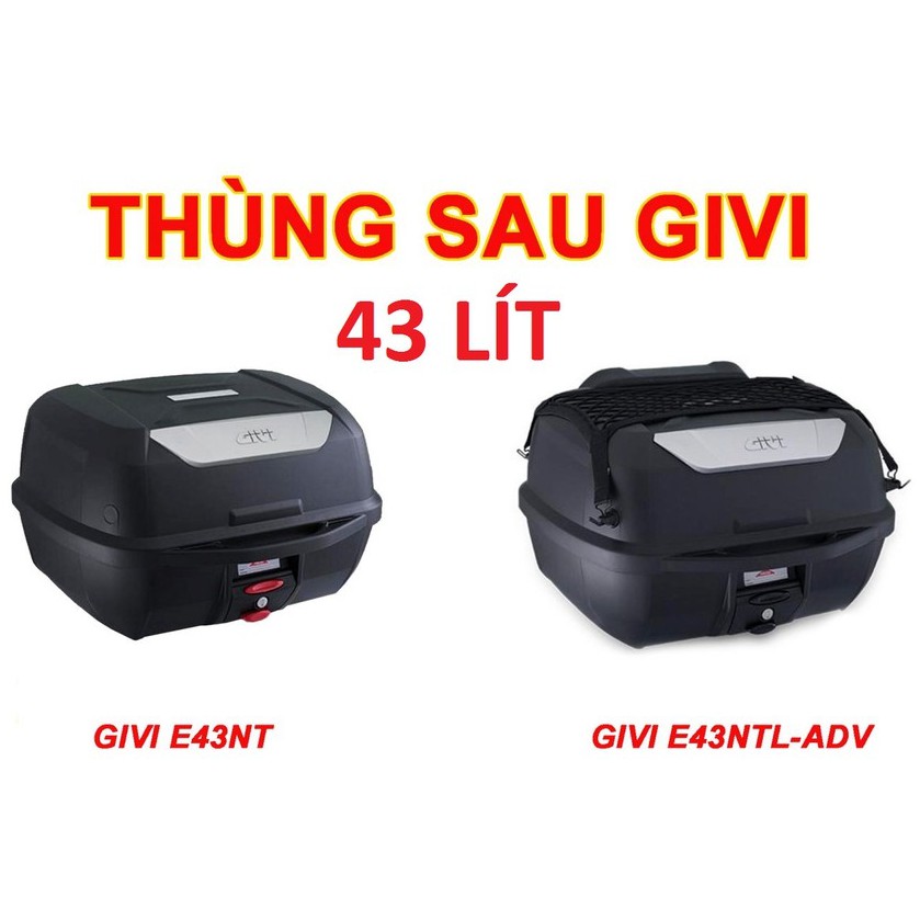 Thùng Xe Máy Thùng Givi Thùng Sau Givi Chính Hãng Bảo Hành 2 Năm Khuyễn Mãi Nhiều Miễn Phí Lắp Đặt