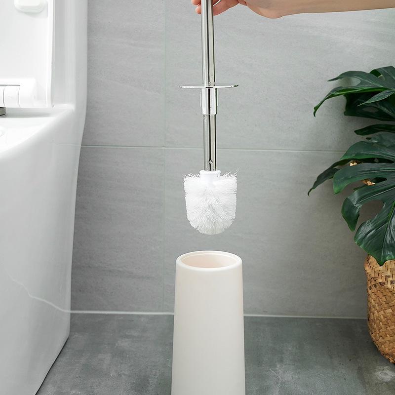Bàn Chải Cọ Bồn Cầu Lông Mềm Không Chết Tiện Dụng