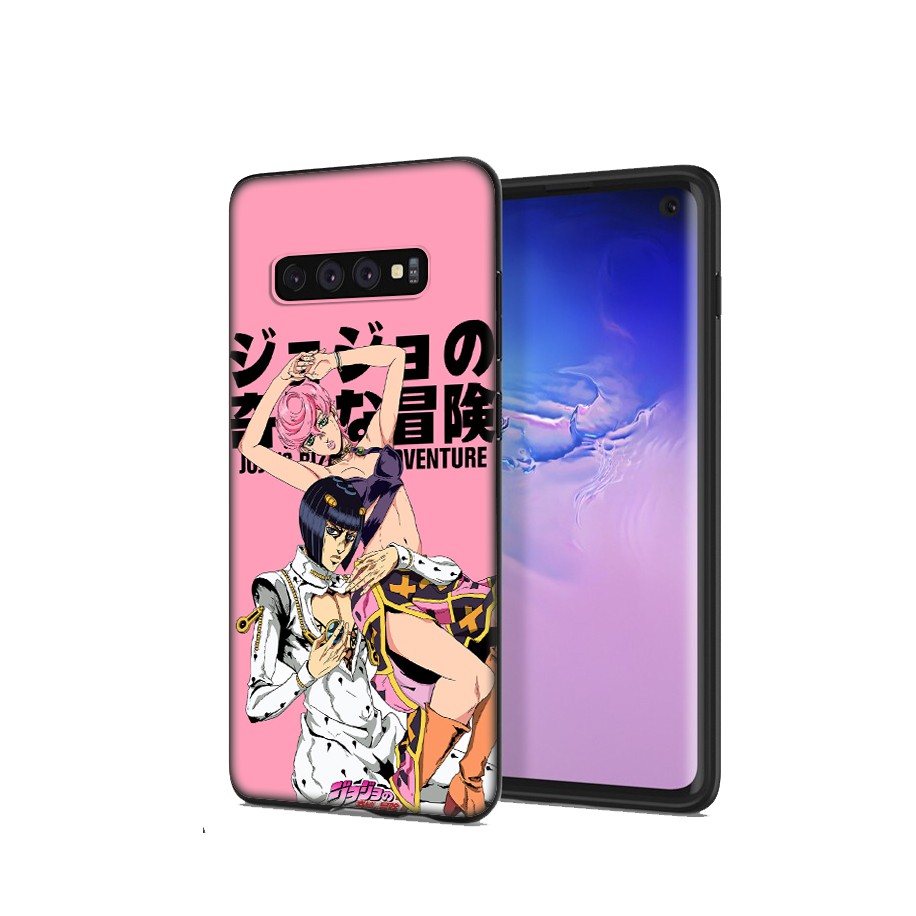 Samsung Galaxy S10 S9 S8 Plus S6 S7 Edge S10+ S9+ S8+ Casing Soft Case 49SF JoJo Bizarre Adventure Anime mobile phone case