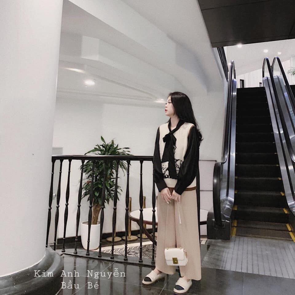 Quần ống suông gân tăm, chất đẹp | BigBuy360 - bigbuy360.vn