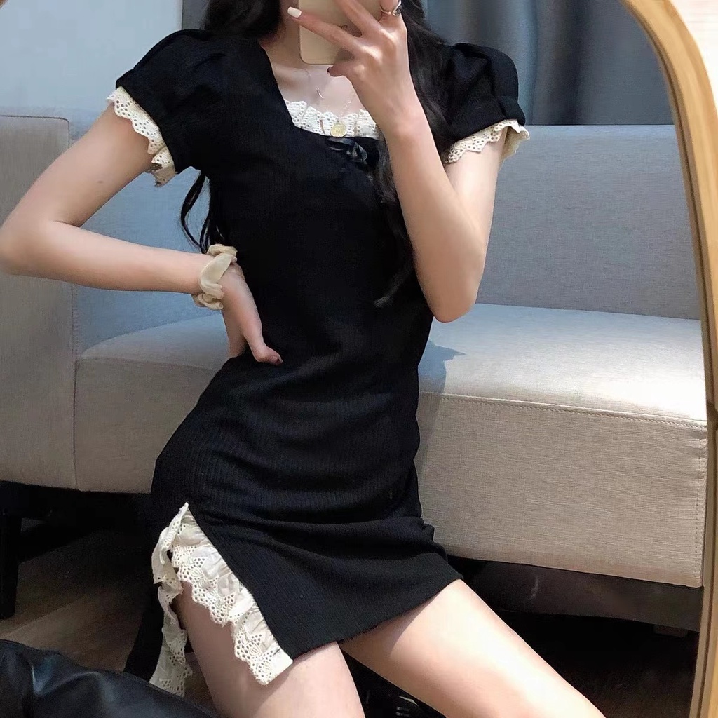 Đầm Tay Ngắn Dáng Ôm Thời Trang Mùa Hè Cho Nữ