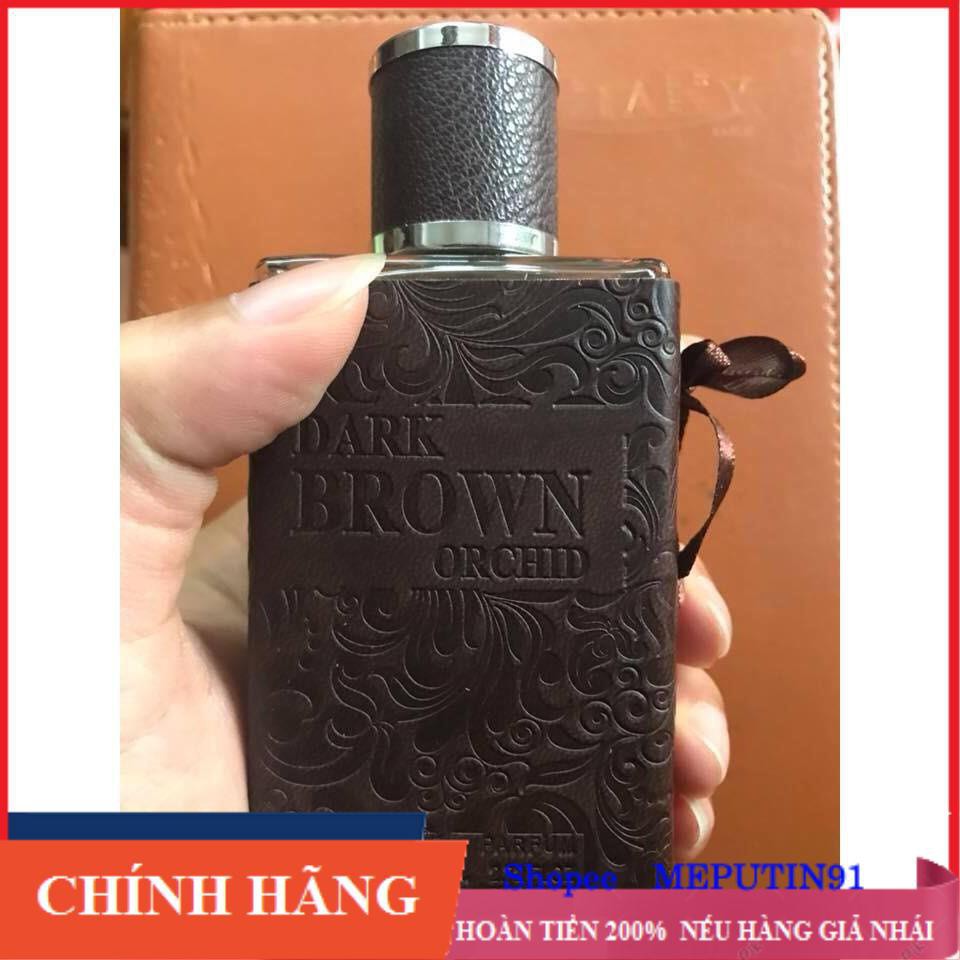 Nước Hoa Nam Nữ Cao Cấp Dark Brown 80ml Hương Thơm Quyến Rũ