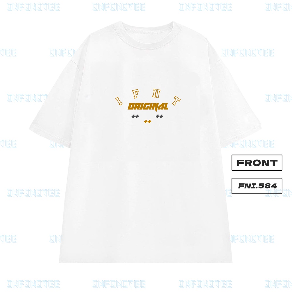 Áo thun INFINITEE Fni0584, Thun 100% Cotton - form rộng Unisex.