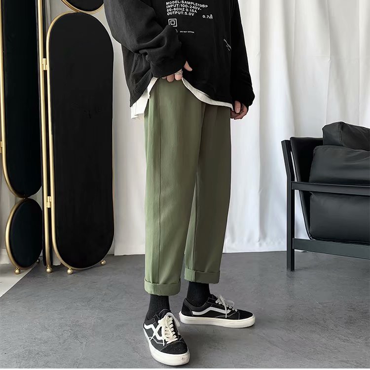 Quần ống rộng Màu Sắc Đơn Giản Cho Nam size S-5XL