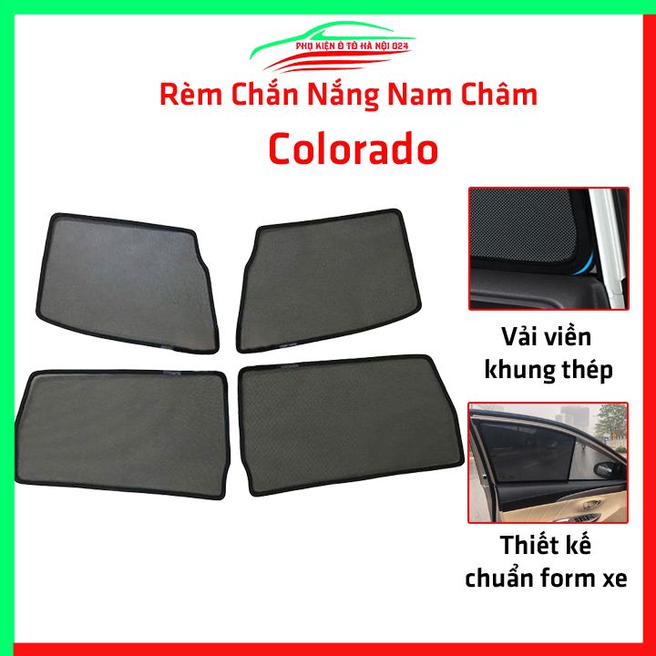 Bộ rèm chắn nắng Colorado cố định nam châm thuận tiện