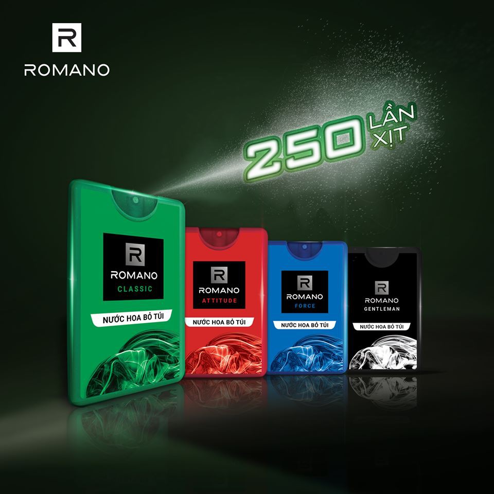 Nước Hoa Bỏ Túi Romano 18ml