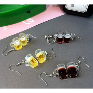 Khuyên tai hình ly bia độc đáo cá tính cho nữ