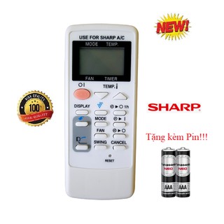 Điều khiển điều hòa Sharp 1&2 chiều Inverter các dòng Sharp AH-X AH-A AY-A- Hàng tốt