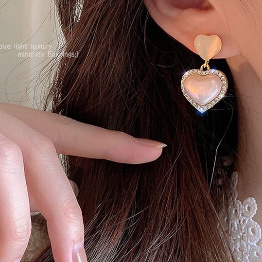 Bông Tai Đính Ngọc Trai Sang Trọng Thời Trang Mùa Hè Hàn Quốc 2023 Dành Cho Nữ