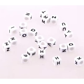 Hạt chữ nhựa- 25gr - 1 gói /1 chữ cái