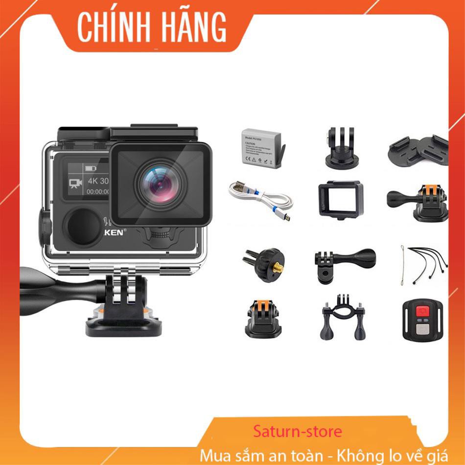 Camera hành trình Eken Ultra HD Wifi quay video 4K tặng đầy đủ bộ phụ kiện sports lắp đặt trên cả ô tô xe máy chính hãng