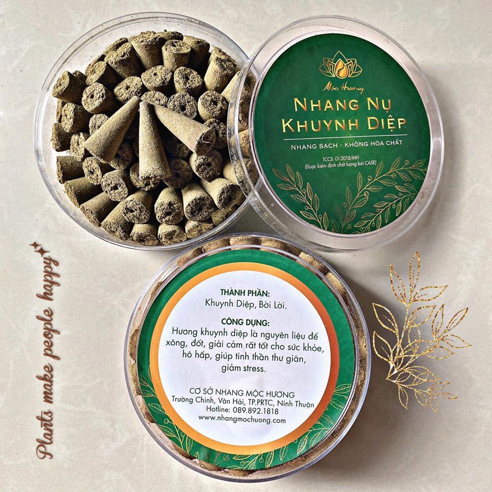 Nhang Nụ Khuynh Diệp  - Nhang sạch oragnic thiên nhiên - Nụ trầm hương khuynh diệp