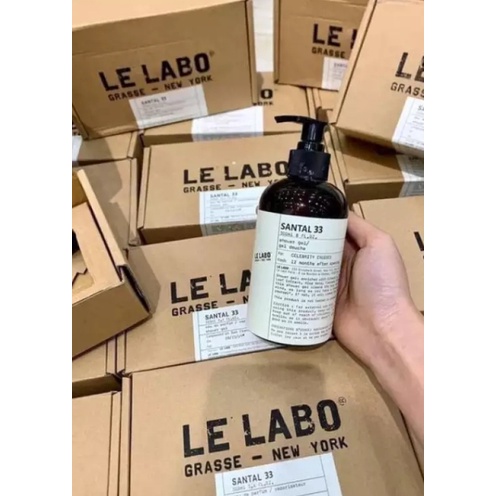 Dưỡng thể và Sữa tắm Le Labo Santal 33 Body Lotion + Shower Gel 330ml Siêu phẩm hot , hương thơm